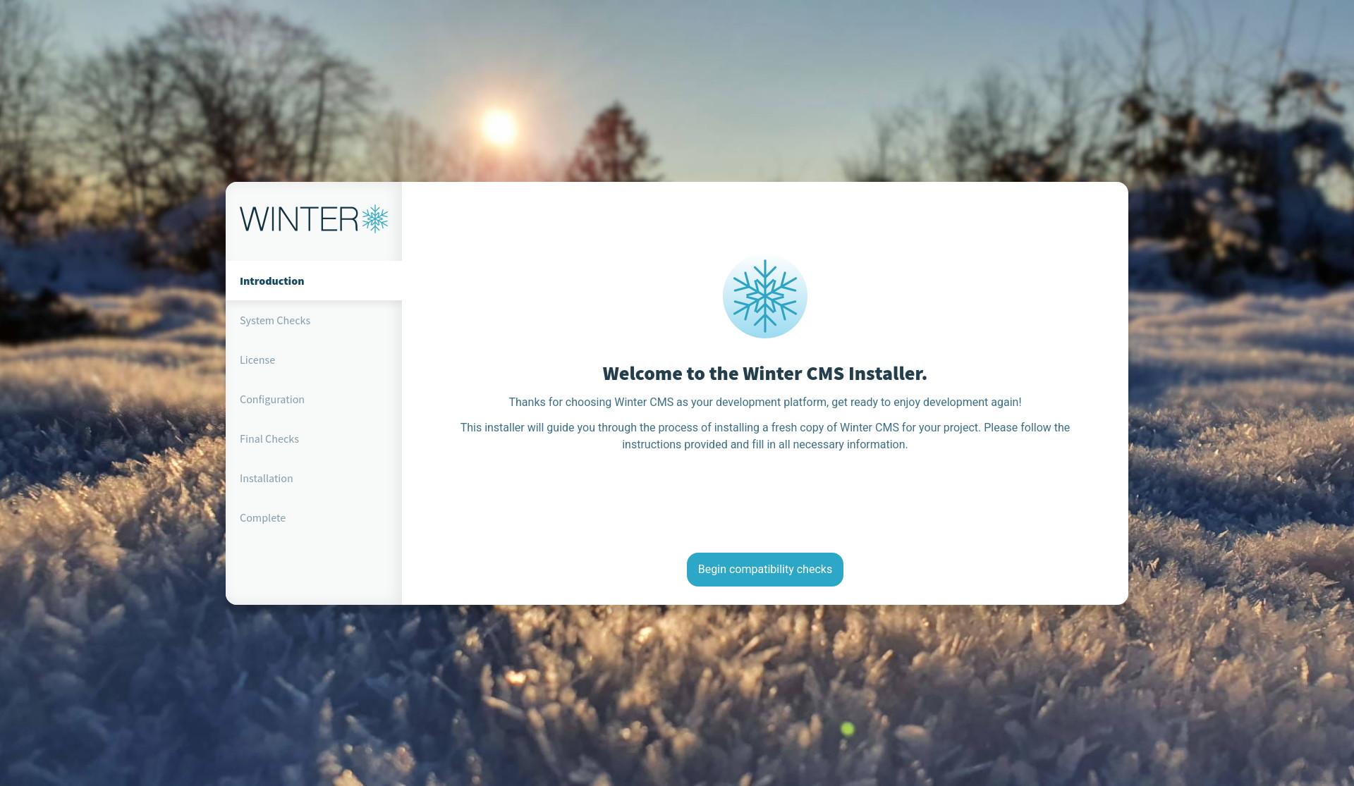 Winter CMS Installer